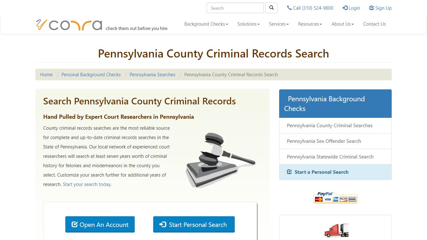 Pennsylvania County Criminal Records Searches | Background ...